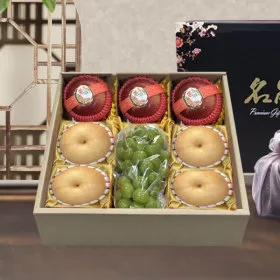 혼합 과일선물세트 프리미엄5호 사과3수 배4수 샤인머스켓1