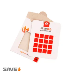 세이브에스 소화기 콘센트 멀티탭 자동소화 패치 16개입