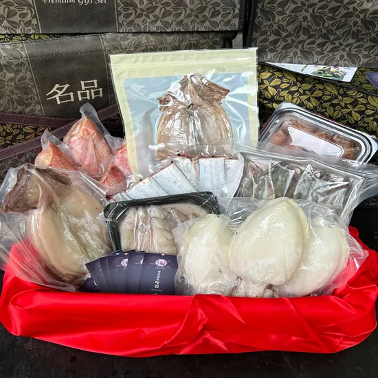 갑오징어 700g 통찜오징어 1kg 한치 500g 선물세트