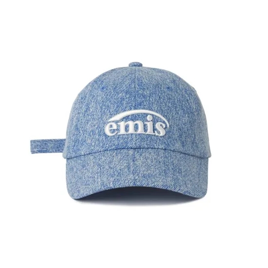 이미스 뉴 로고 데님 볼캡 라이트 블루