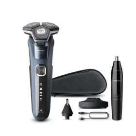 필립스 SkinIQ 5000 전기면도기 S5880/33 오션블루 코털트리머