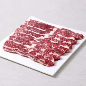 블랙앵거스 LA갈비 선물세트 2kg 부직포가방