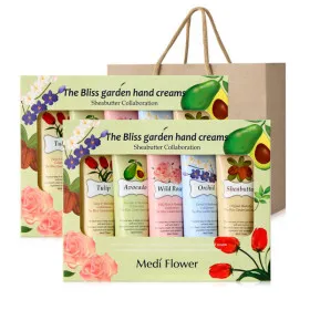 메디플라워 더 블리스 가든 5종 핸드크림 선물세트 쇼핑백 포함 1+1 5+1 덤
