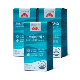 스페셜핏 프로바이오틱스 유산균 100억 30캡슐X3개(3개월분)