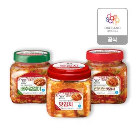 맛김치 1.2kg 전라도맛김치 1.2kg 겉절이 1.1kg 3종 세트