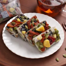 모둠 영양 찰떡 대추 밤등 6가지 고명 700g 14개입