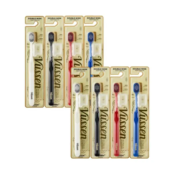 뷰센 더블와이드 칫솔 4입 2세트 15,600원