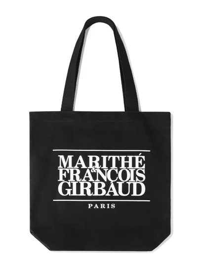 마리떼 클래식 로고 에코백 MFG45CBG201 BLK NTR 블랙