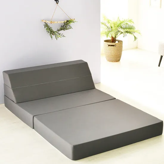 4단 접이식 매트리스 싱글