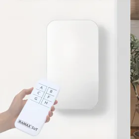 라맥스 리모컨스위치 무선 1구 IR리모컨 포함 세트