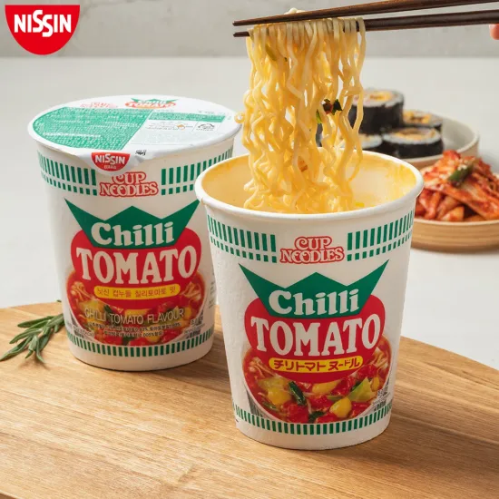 닛신 칠리토마토 컵라면 12개