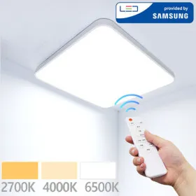 삼색변환 LED 방등 사각등 거실등 원룸 75w