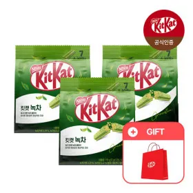 킷캣 미니 녹차 17g 7개입 3팩