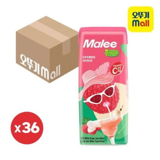오뚜기 말리 리치 주스 36개