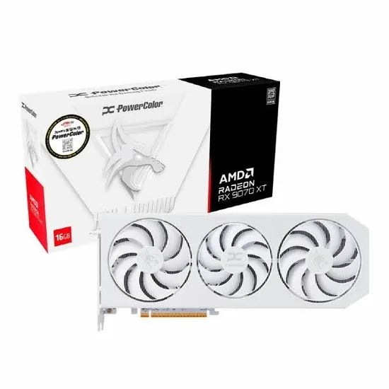 라데온 RX 9070 XT HELLHOUND WHITE D6 16GB