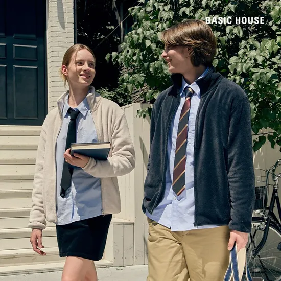 베이직하우스 후리스 레귤러핏 LZJP7101