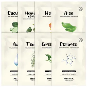 콜라겐 마스크팩 에센셜 대용량 시트팩 8종 10매