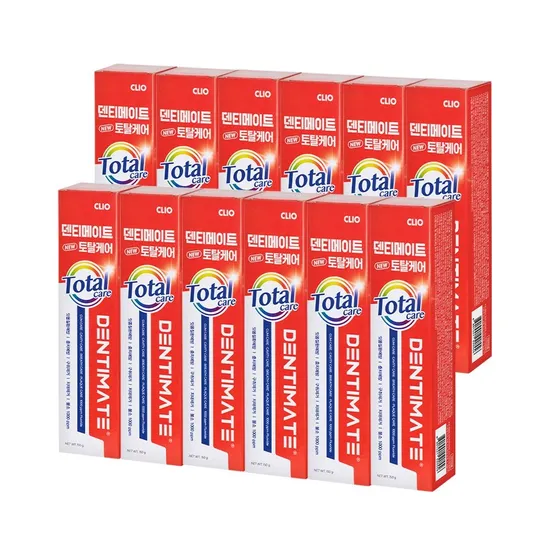 크리오 덴티메이트 토탈케어치약 150g 12개