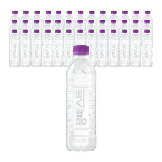 몽베스트 생수 무라벨 500ml, 20입, 2개 (총 40개) (13300원,무료배송)