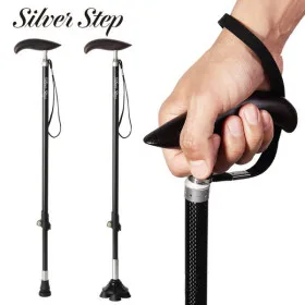 실버스텝 카본 지팡이 CB101 워킹 스틱 1발 4발