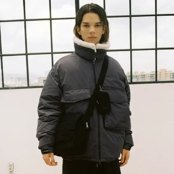 무스탕 스타일 다운