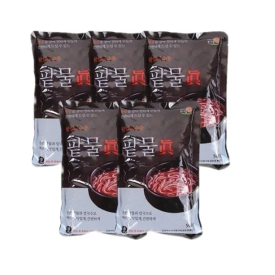 팥묵 5팩
