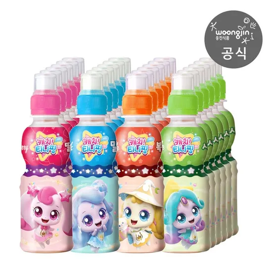캐치티니핑 어린이 음료 5종 200ml 24개