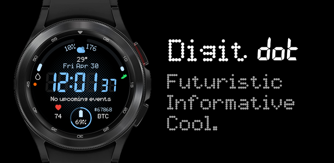 Digit Dot - Wear OS Watch Face외 몇 종 무료