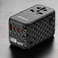 버바팀 140W 4포트 PD 3.1 GaN 멀티 플러그 아답터 충전기 (69,800/로켓배송무료)