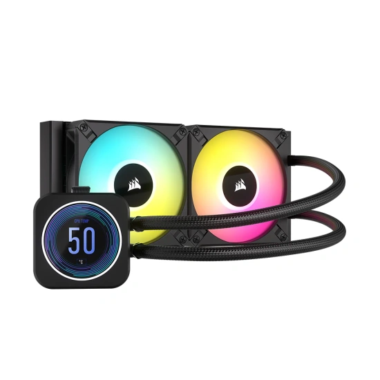 커세어 CORSAIR iCUE H100i ELITE CAPELLIX XT WHITE 수냉쿨러 + 업그레이드 LCD KIT (233,675원)