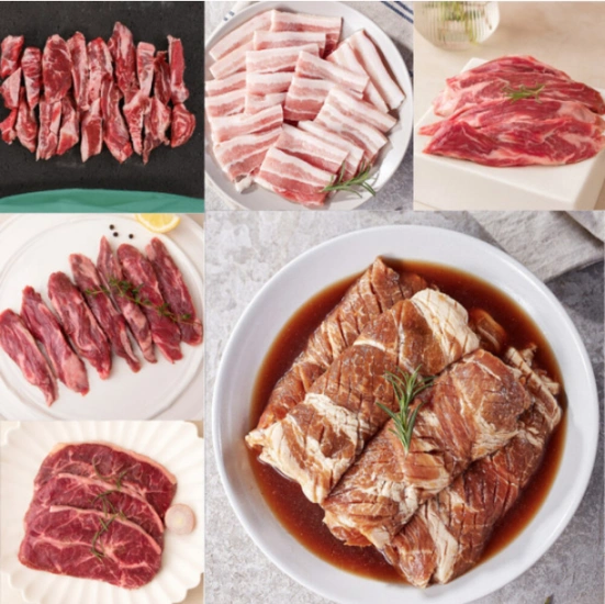 도드람 한돈 오겹살구이500g+포천돼지양념구이 2kg 1팩