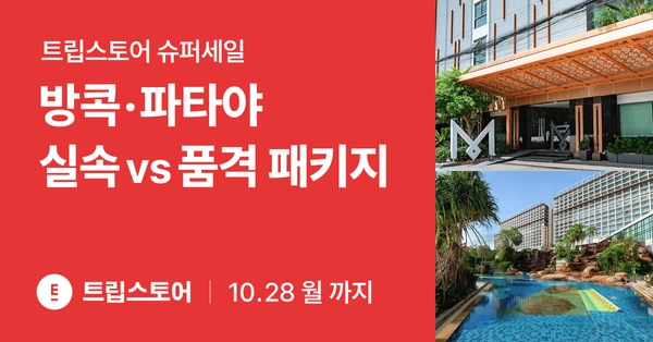 태국 방콕 파타야 실속 여행 패키지