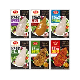하림 닭가슴살 100g 6종 5+5 (10봉) 맛별로 골라담기
