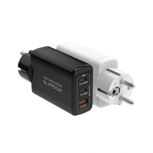 모락 하이퍼에디션 110W GaN USB PD PPS 접지 멀티 초고속 충전기 + 케이블 증정