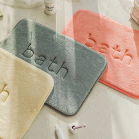 1+1 고밀도 압축 통메모리폼 폭신한 욕실/주방 발매트