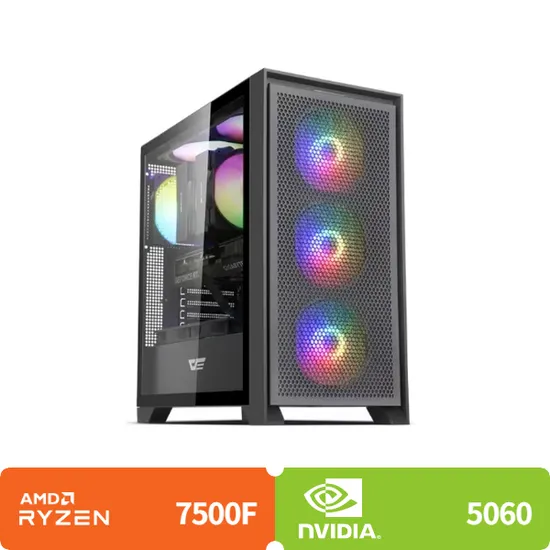 7500F + RTX 5060 + DDR5 32GB 완본체 (무료배송)