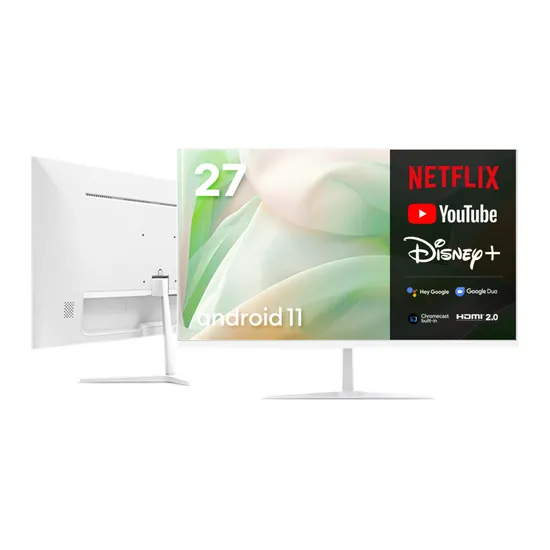 이노스 27인치 FHD 구글 스마트모니터 TV스탠드포함 (119,000원/무배)