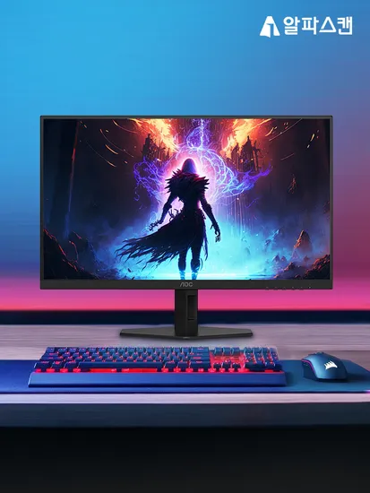 알파스캔 AOC Q27G40 초정밀 QD-Mini LED 게이밍모니터 런칭 핫딜 안내