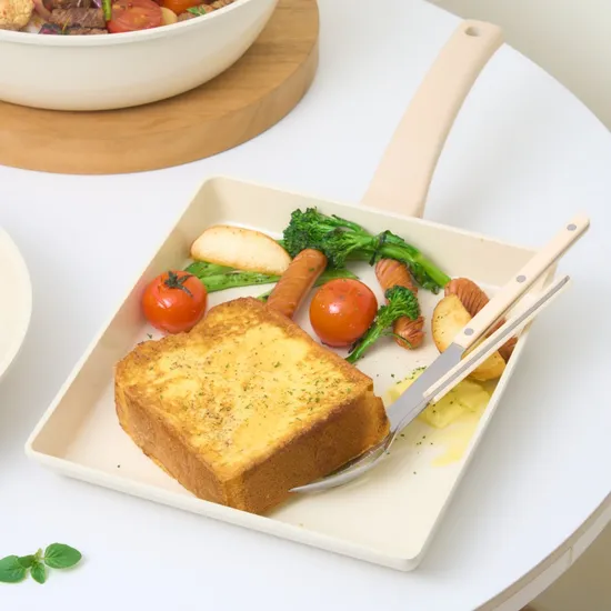 자이글 블룸 인덕션 겸용 국산 에그롤팬 사각 후라이팬