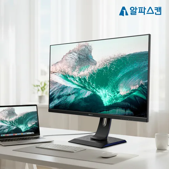 알파스캔 3225UC 4K USB-C 타입 4K 모니터