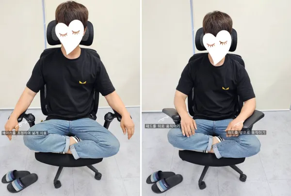 제닉스 아크체어 6D 팔걸이 메쉬의자