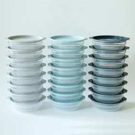 전자레인지 냉동밥 용기 450ml 16개 세트