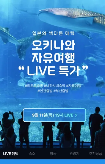 NOL라이브 일본 오키나와 3박 4일 에어텔 자유여행 패키지 성인 60만원대