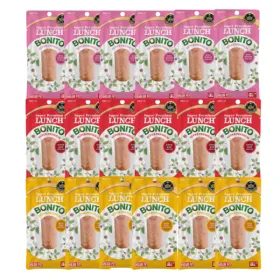 런치보니또 3종콤보 20g x 24개 고양이간식 참치가쯔오부시치킨