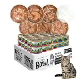 어드밴스 로얄 수피아 콤보 85g 30개입 고양이 캔 간식