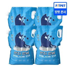 포우장 고양이모래 벤토나이트 9kg X 4팩