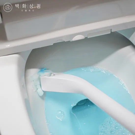 백화상점 변기클리너 일회용 변기솔 12개입