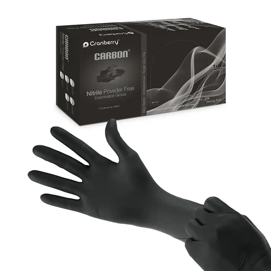 다용도 고급 니트릴 장갑 카본 S, M, L 100매