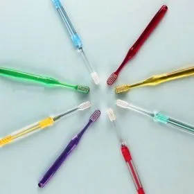 치과칫솔 성인 어린이 어금니 미세모 칫솔 12개입