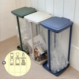 가담다 재활용 봉투거치 프레임 분리수거함 1+1